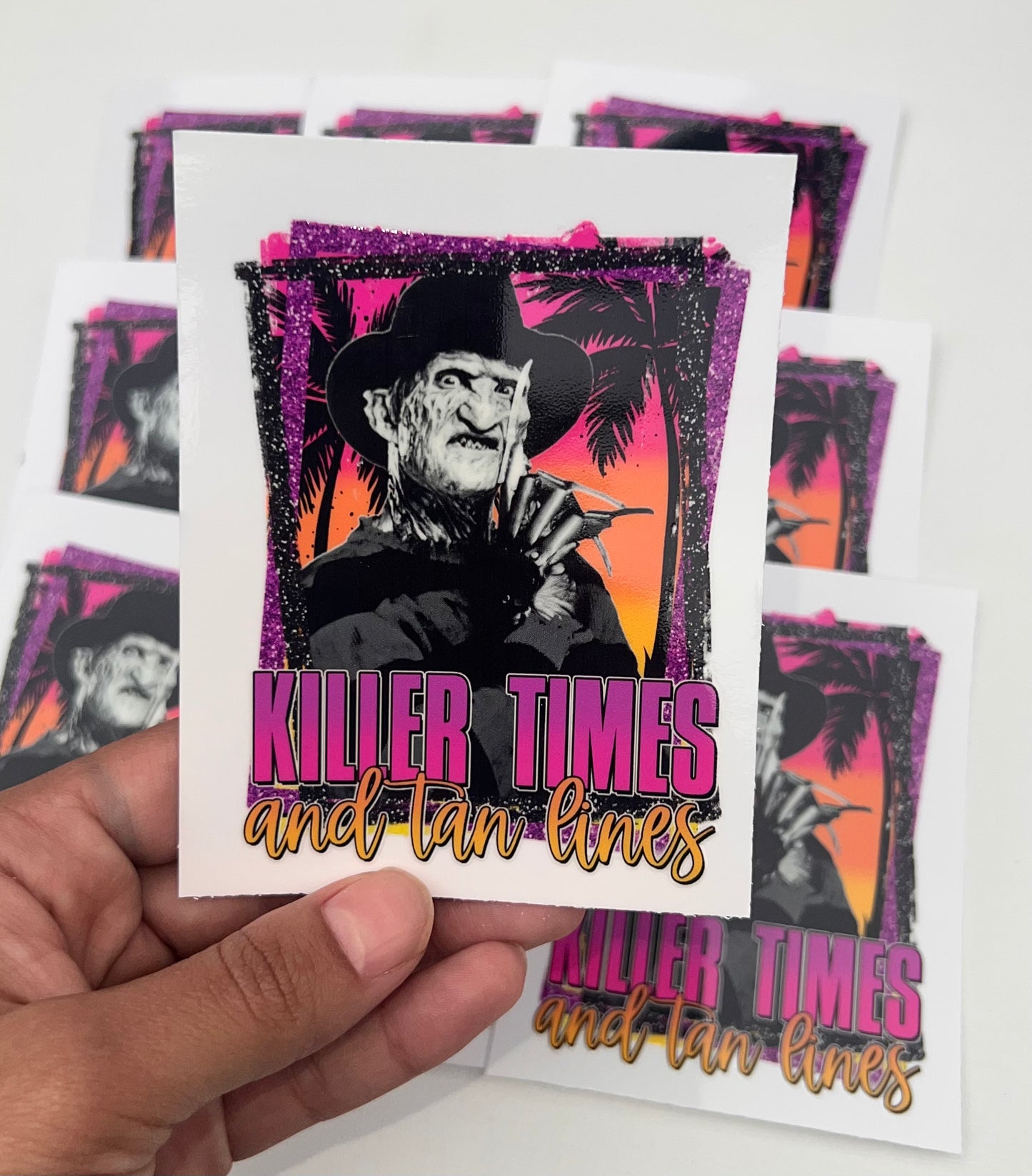 Horror 4” UVDTF Decal #3