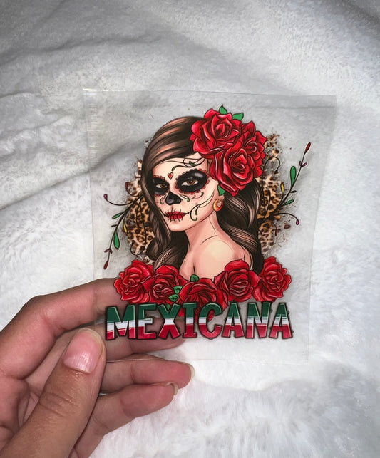 Mexicana 4” UVDTF Decal