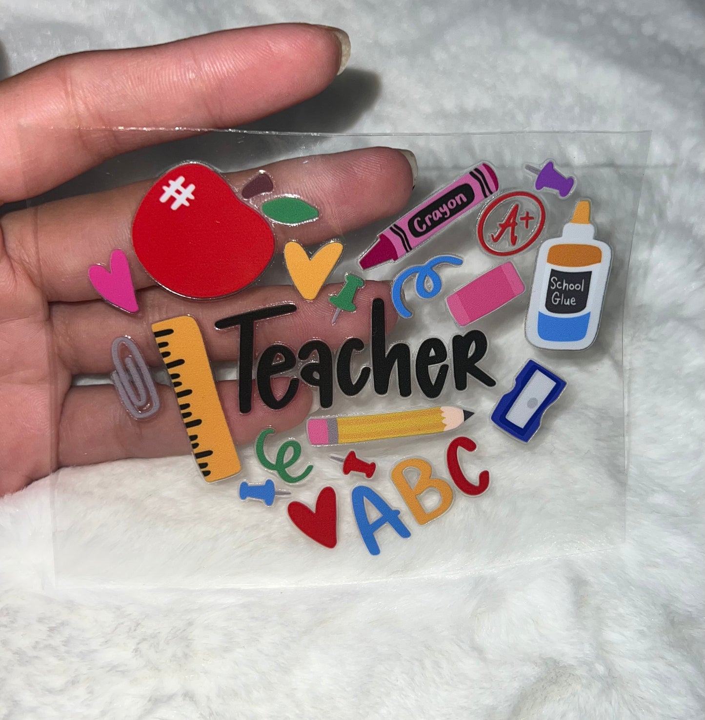 Teacher teaching 4” Decal D#1