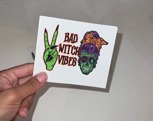 Bad Witch Vibe Monster 4” UVDTF Decal #2