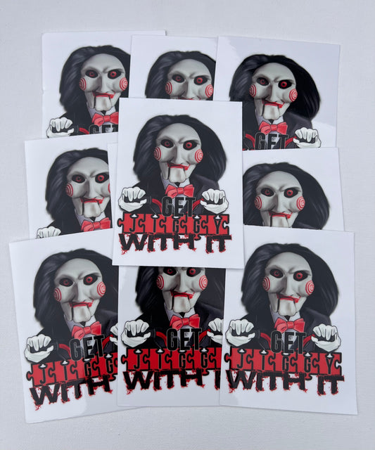 Horror 4” UVDTF Decal #3