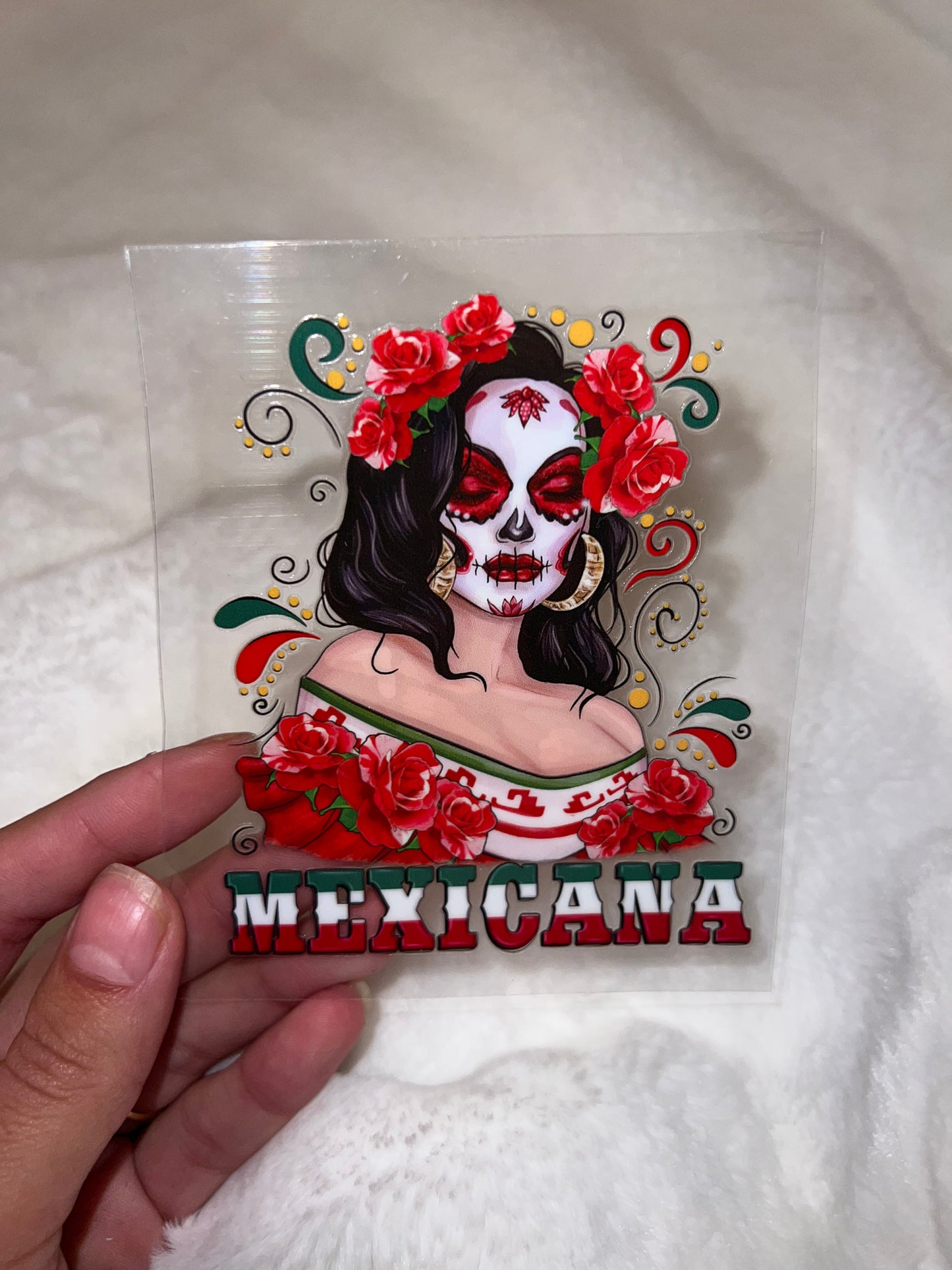 Mexicana 4” UVDTF Decal